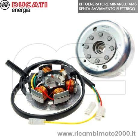 Statore Ducati Minarelli AM6: schemi e layout