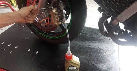 Immagine diagramma spurgo freni moto