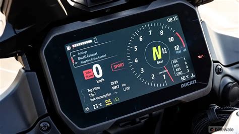 grafico riding modes Multistrada 1200