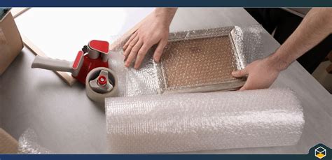 Imballaggio di un componente meccanico pesante per la spedizione