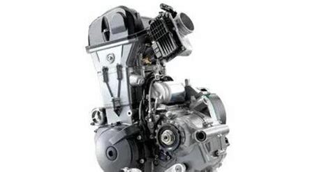Moto da enduro con motore monocilindrico