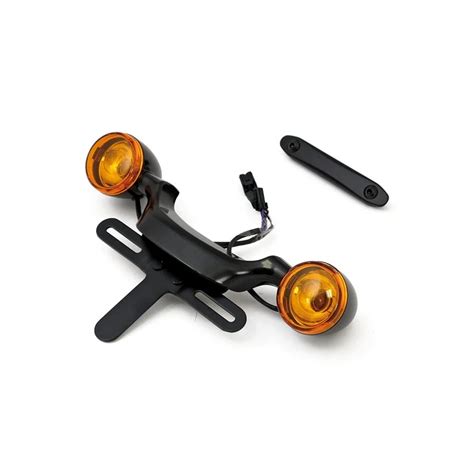 barra staffa nera per harley touring 99-08