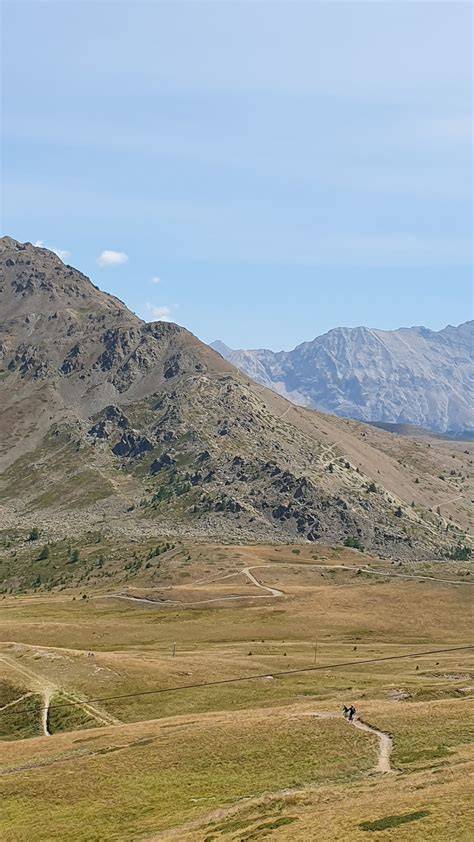 Montgenèvre Bike Park panoramico (vista dai sentieri)