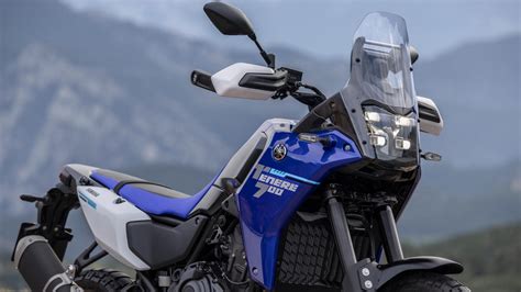 Dettaglio del paracoppa in nylon per Yamaha Ténéré 700