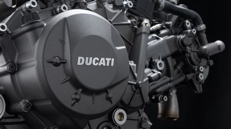 Dettaglio del motore Ducati Monster 1000