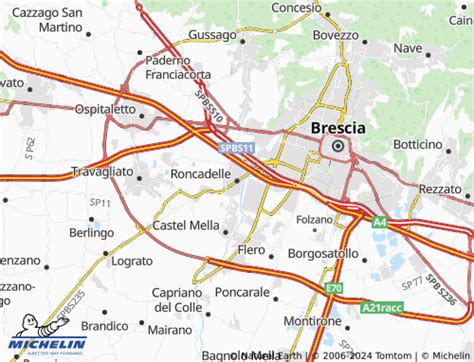 mappa circuitistica Roncadelle ciclismo juniores