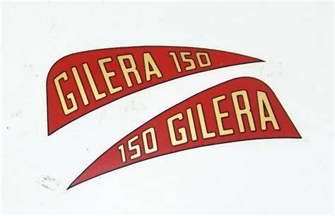 grafica decalcomanie parafango gilera
