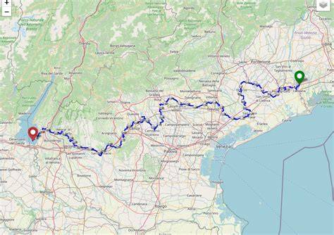 tracce gps e mappe gravel