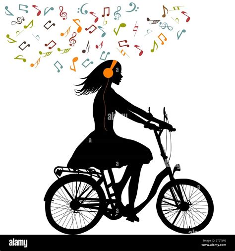 illustrazione donna in bicicletta fine 800