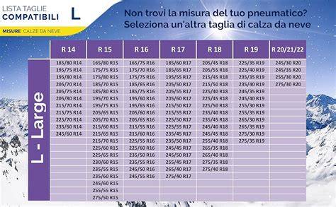 diagramma compatibilità pneumatici Rapid Red