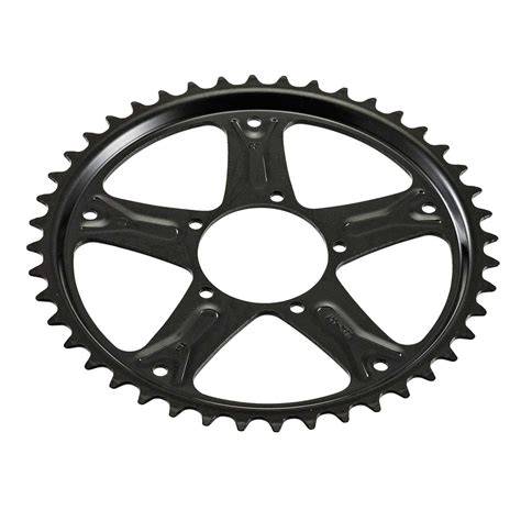 Corona BMX 44 denti immagine assembled black