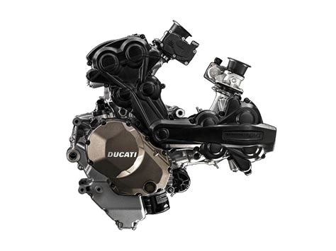 Dettaglio del motore Ducati Testastretta DVT