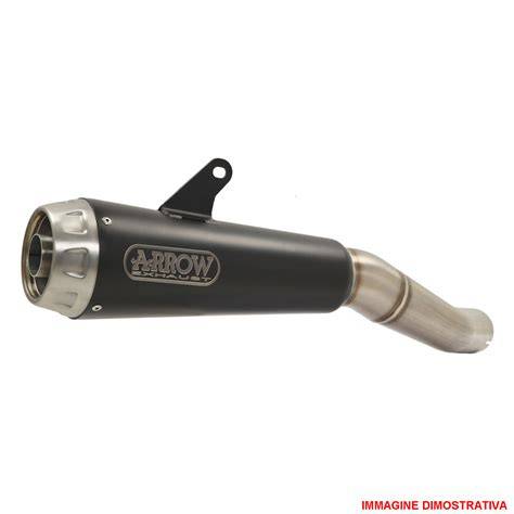 Terminale Arrow Pro-Race Dark e profilo compatto
