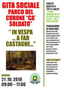 Castagnata del club - giro sociale